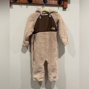 The North Face Infant Baby Sherpa Coverall Winter One Piece Size 6-12 months